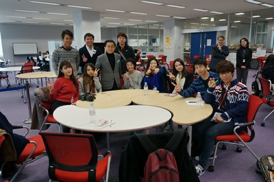 韓国青年訪日研修団が本学を訪問しました